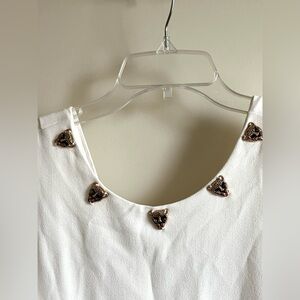 Love21 white Sleeveless Dress medium